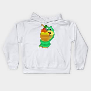 Snake Waffle ice cream Kids Hoodie